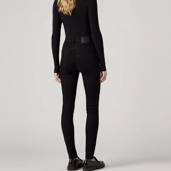BNWT Levis 720 High Rise Super Skinny 27 - Black - Picture 2 of 14